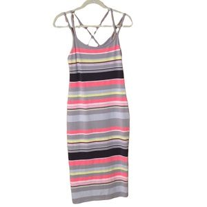 Armani Exchange Striped Dress